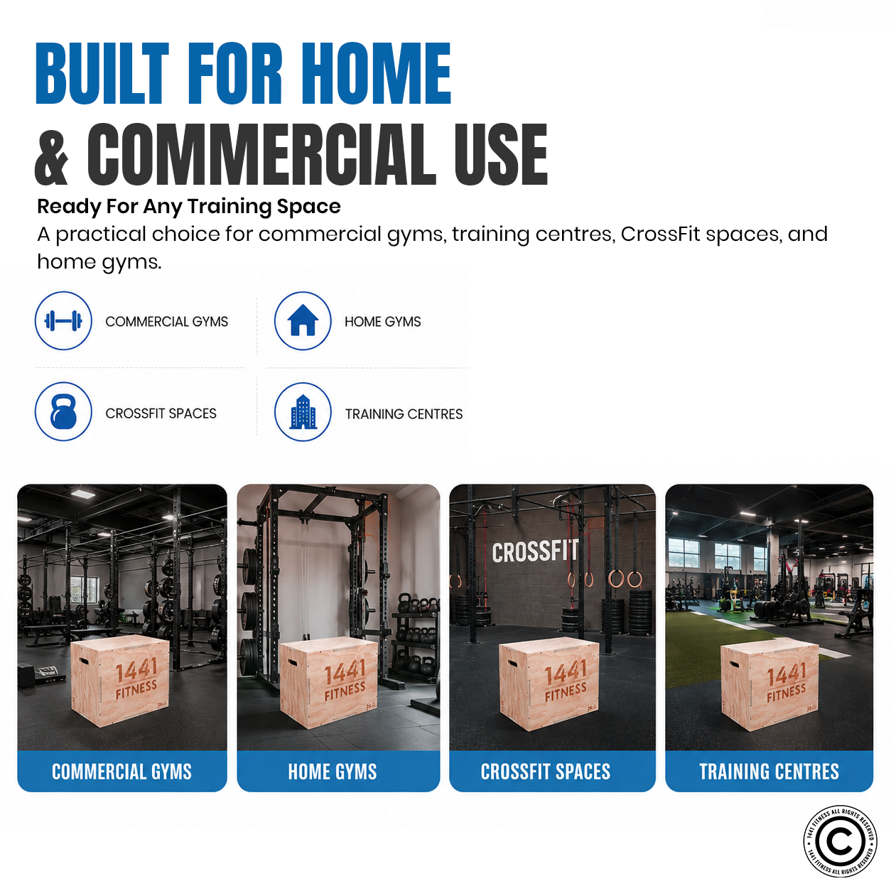 Wooden Plyo box