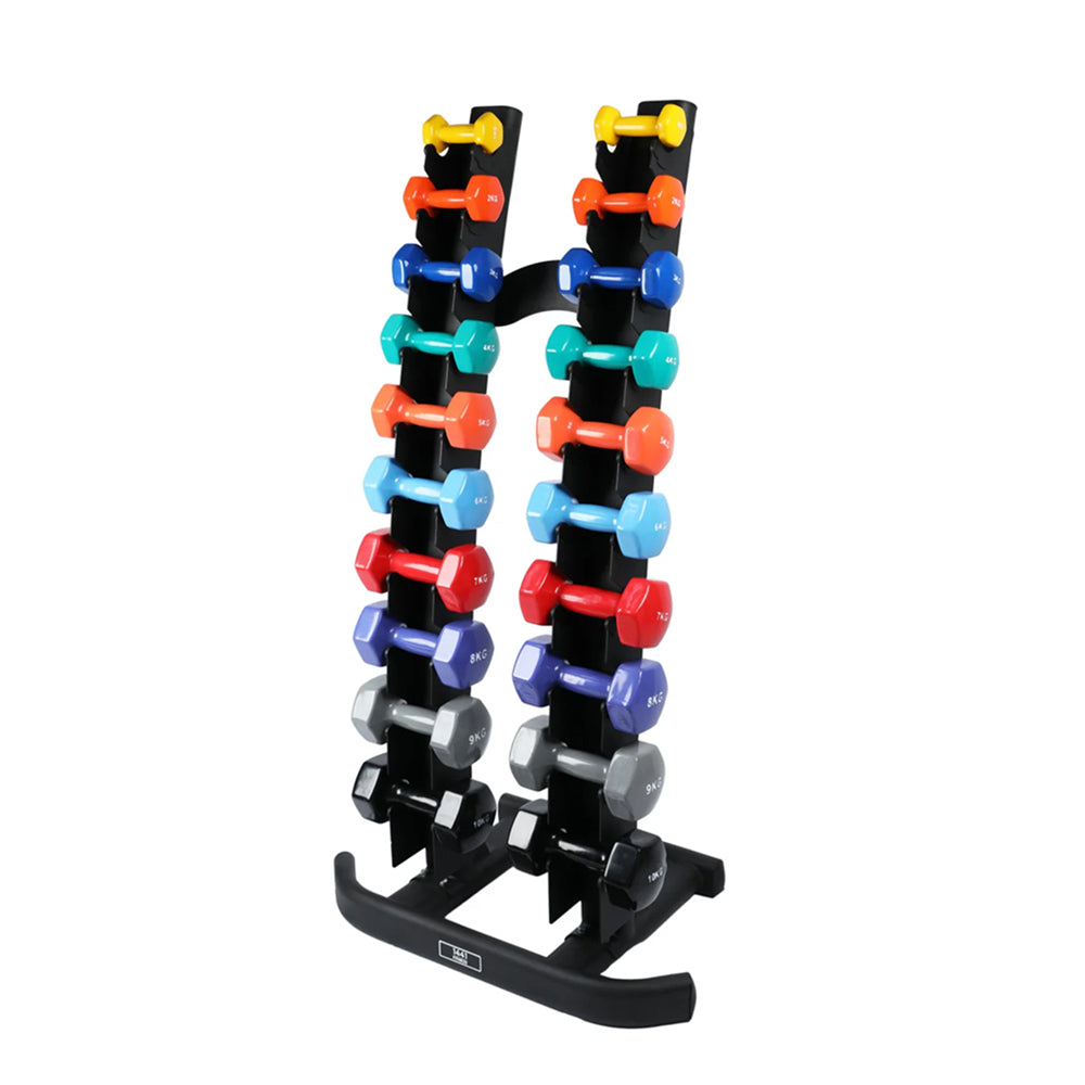 1441 Fitness Premium 10 Pair Vertical Dumbbell Rack