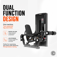 Thumbnail for Insight Fitness Prone Leg Curl & Leg Extension - SA031