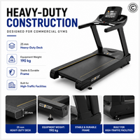 Thumbnail for Insight Fitness Commercial Treadmill - CT3000