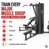 Thumbnail for Insight Fitness 3 Station Multi Gym - BS004
