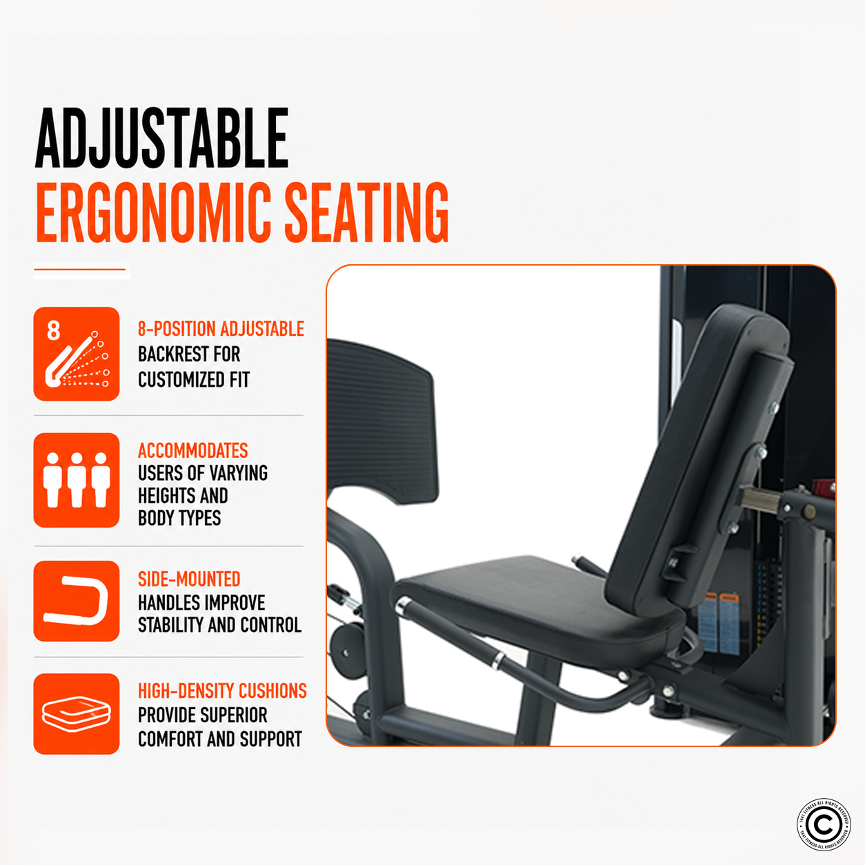 Insight Fitness Seated Leg Press - SA016