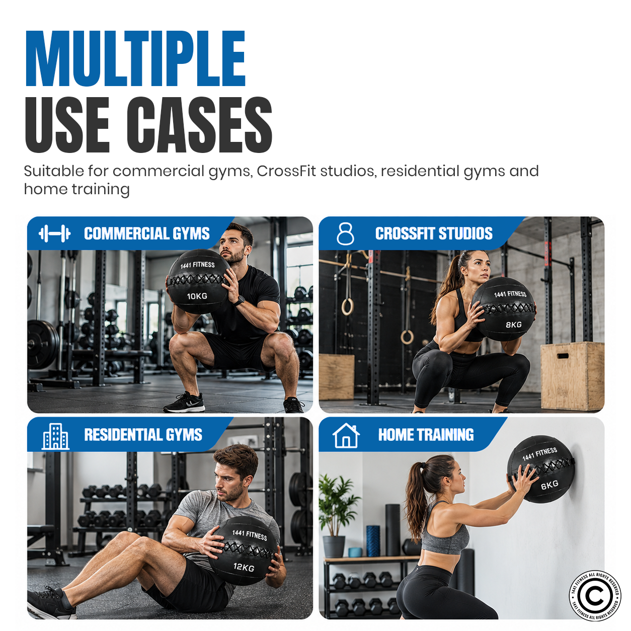 Premium Wall Balls - ( 3 KG to 15 KG)
