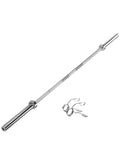6 ft Olympic Barbell with Collars (15kg)