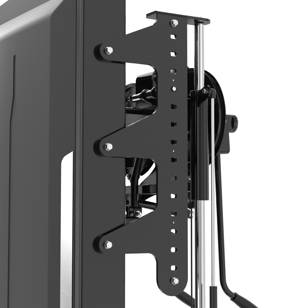 Close-up of a Insight Fitness SA054 brackets.