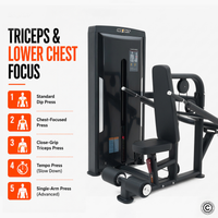 Thumbnail for Insight Fitness SA Series Triceps Press - SA007D