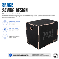 Thumbnail for Black Wooden Plyo box