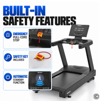 Thumbnail for Insight Fitness Commercial Treadmill 3 HP - CT50