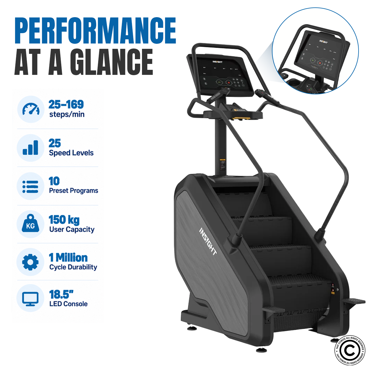 Insight Fitness Commercial Climber - RC50