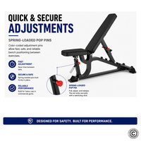 Thumbnail for Insight Fitness Flat / Incline / Decline Bench - DH029