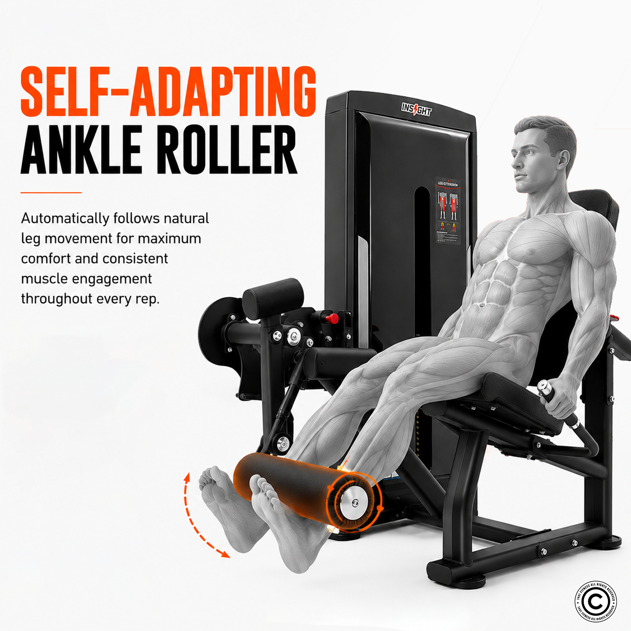Insight Fitness SA Series Leg Extension - SA014D
