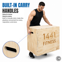 Thumbnail for Wooden Plyo box