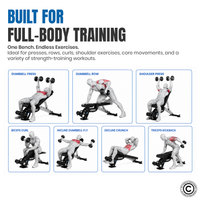 Thumbnail for Adjustable Bench FID - A8007