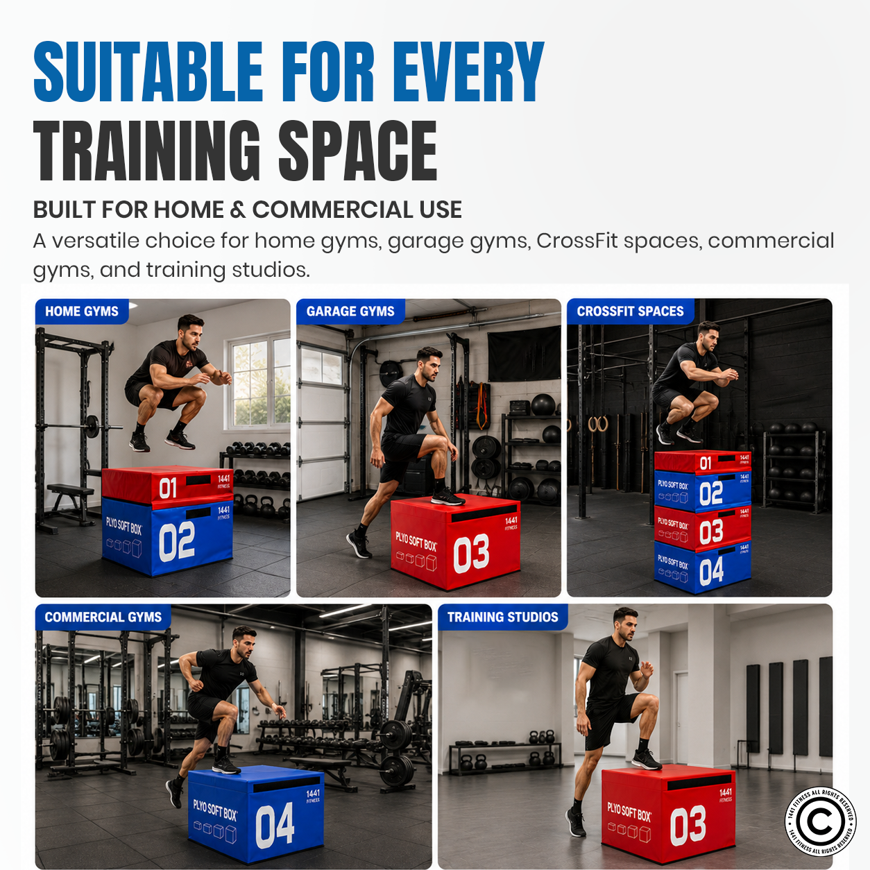 4 in 1 Adjustable Plyo Box