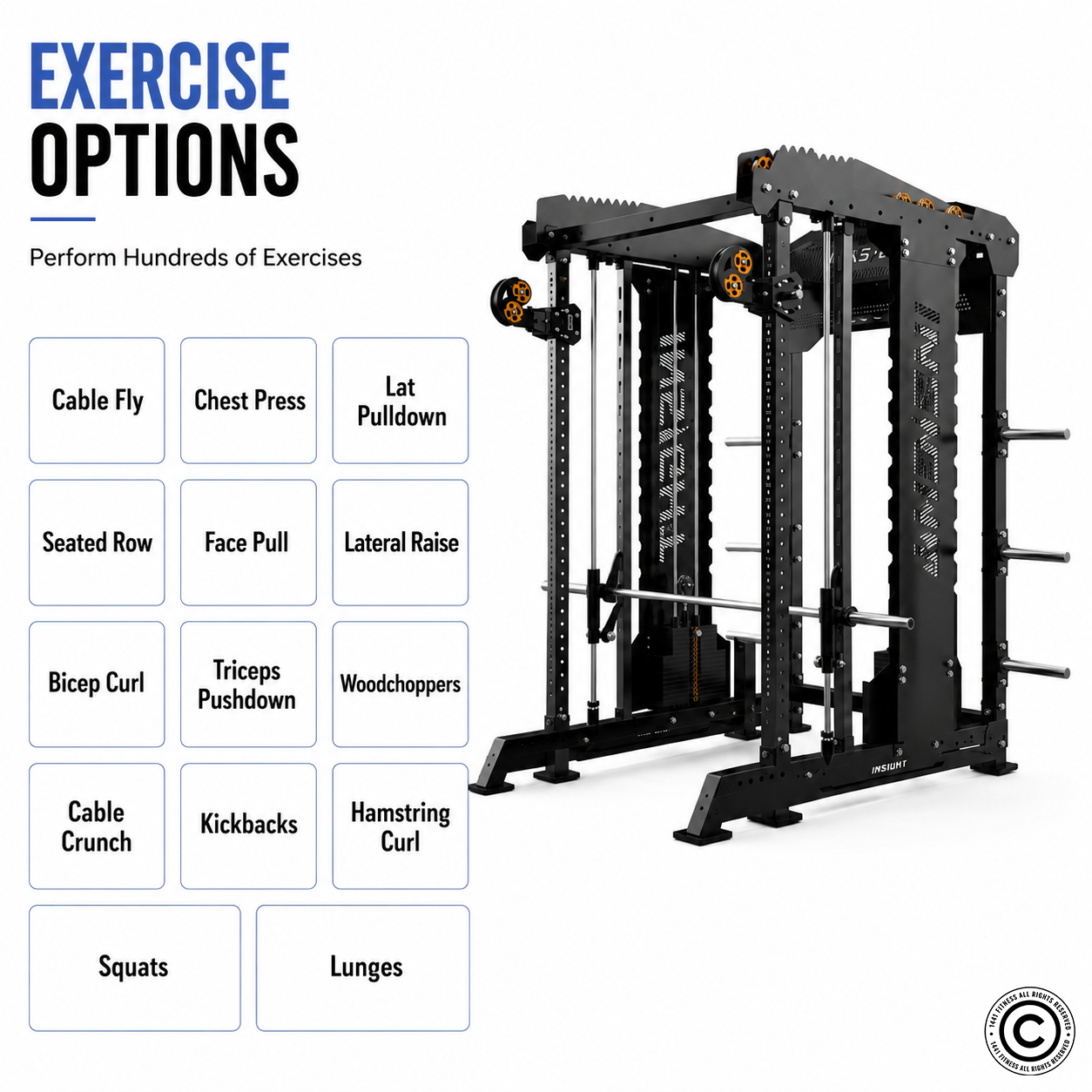Insight Fitness Multi Function Machine - FT001