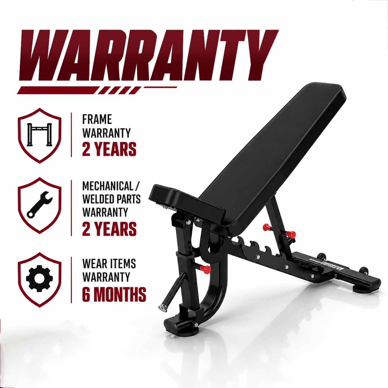 Insight Fitness Adjustable Bench - DR034