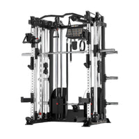 Thumbnail for Heavy Duty Gym Tile 20 MM -100 x 100 CM Adjustable Bench A8007 7 Ft Olympic Bar with Rubber Bumper Plates - 80 KG Set Insight Fitness Multi Function with Smith Machine - C5