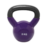 1441 Kettlebell المطلية بالفينيل للياقة البدنية من 4 كجم إلى 24 كجم