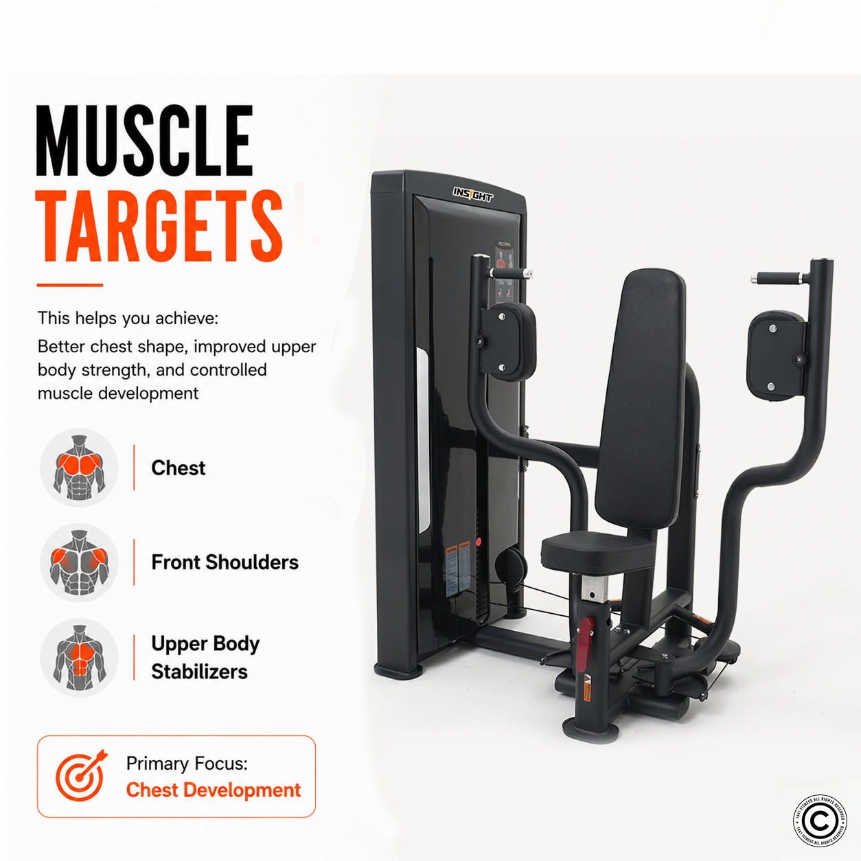 Insight Fitness Pectoral Fly - SA002
