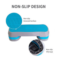 Thumbnail for 1441 FItness Adjustable Fitness Step - Blue