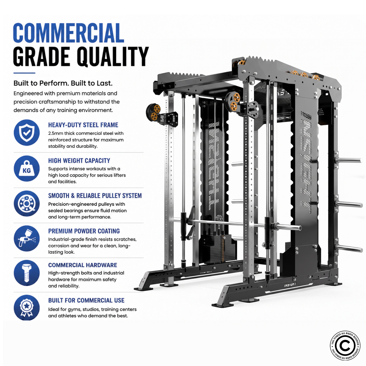 Insight Fitness Multi Function Machine - FT001