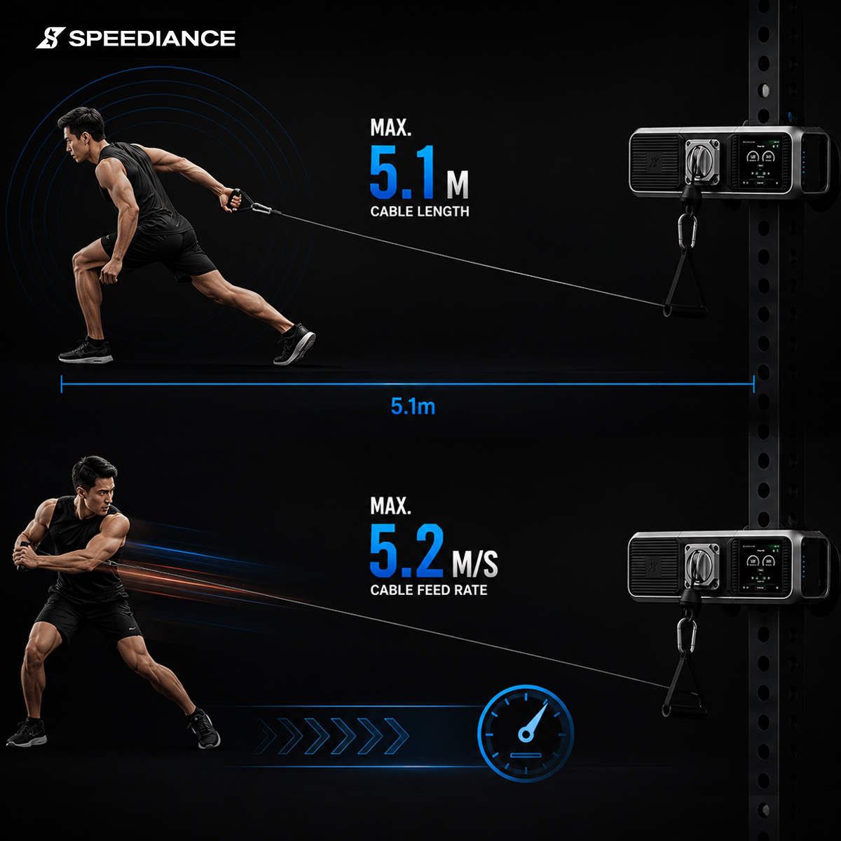 Speediance Gym Nano Portable Digital Resistance Trainer
