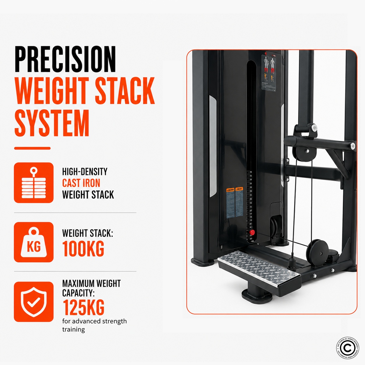 Insight Fitness Standing Calf Raise - SA019