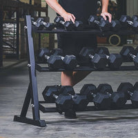 Thumbnail for Hex Dumbbells Set with Rack - 2.5 Kg to 25 Kg