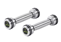 Thumbnail for 1441 Fitness Hard Chrome Dumbbells Set with Pillar Rack - 1 Kg to 10 Kg