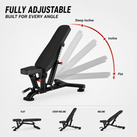 Thumbnail for Insight Fitness Adjustable Bench - DR016