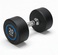 Thumbnail for Apus Commercial Rubber Round Dumbbells 20kg
