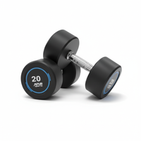 Thumbnail for Apus Commercial Rubber Round Dumbbells 20kg