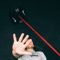 Thumbnail for Nike Strength Shield Barbell - 15 KG Red Swoosh