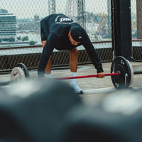 Thumbnail for Nike Strength Shield Barbell - 15 KG Red Swoosh