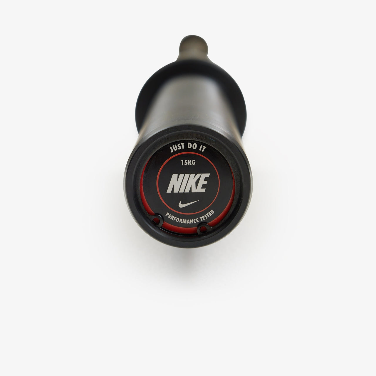 Nike Strength Barbell - 15 KG Black Chrome Swoosh
