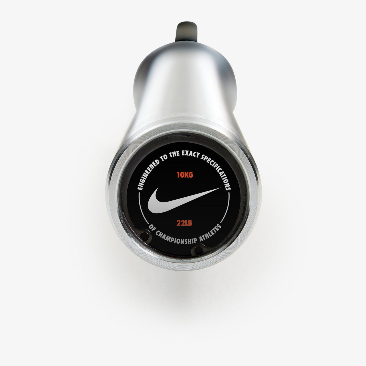 Nike Curl Bar - 10KG / 22lbs Black Swoosh