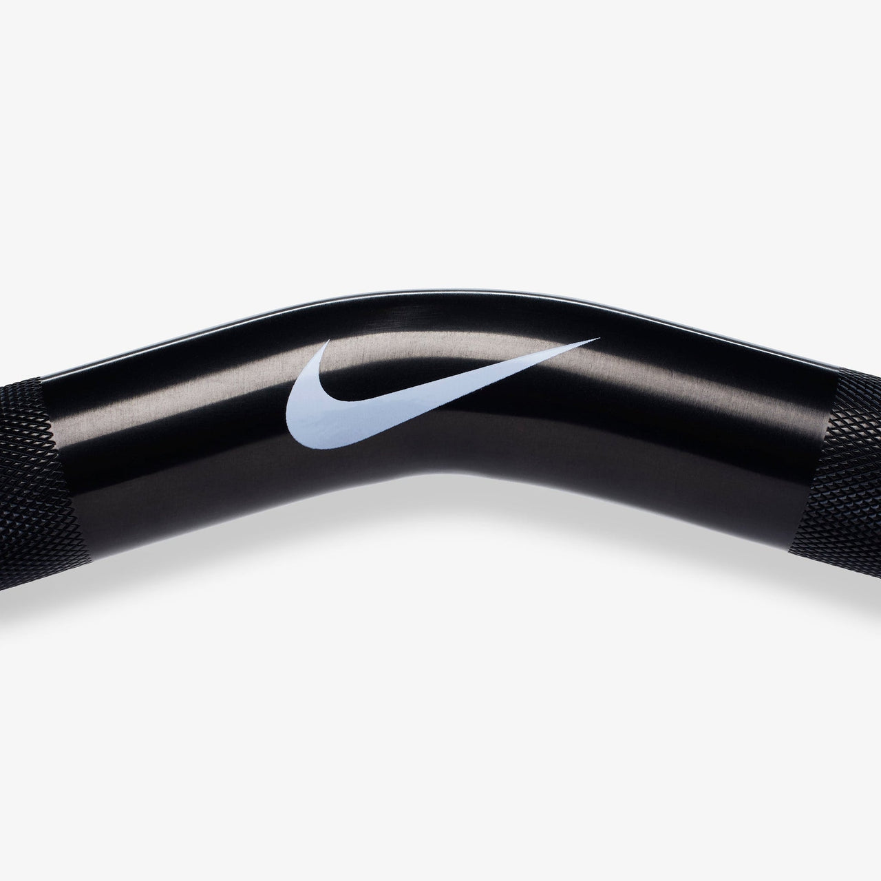 Nike Curl Bar - 10KG / 22lbs Black Swoosh