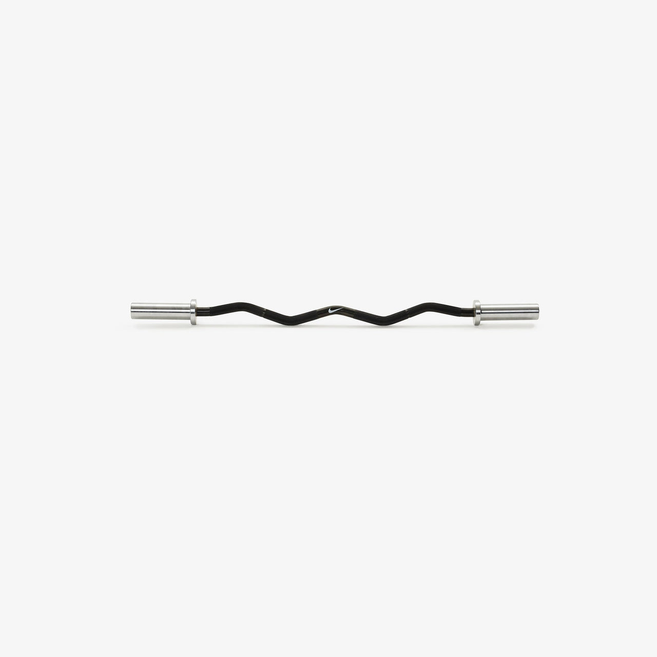 Nike Curl Bar - 10KG / 22lbs Black Swoosh