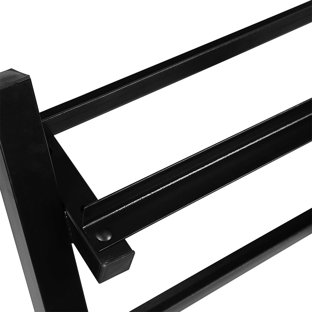  3 Tier Dumbbell Weight Rack-made of heavy-duty steel and powder coat finish