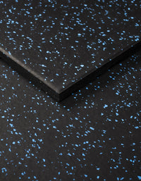 Thumbnail for Commercial Rubber Flooring for Gym 20 mm - 100 x 100 CM Speckled Blue