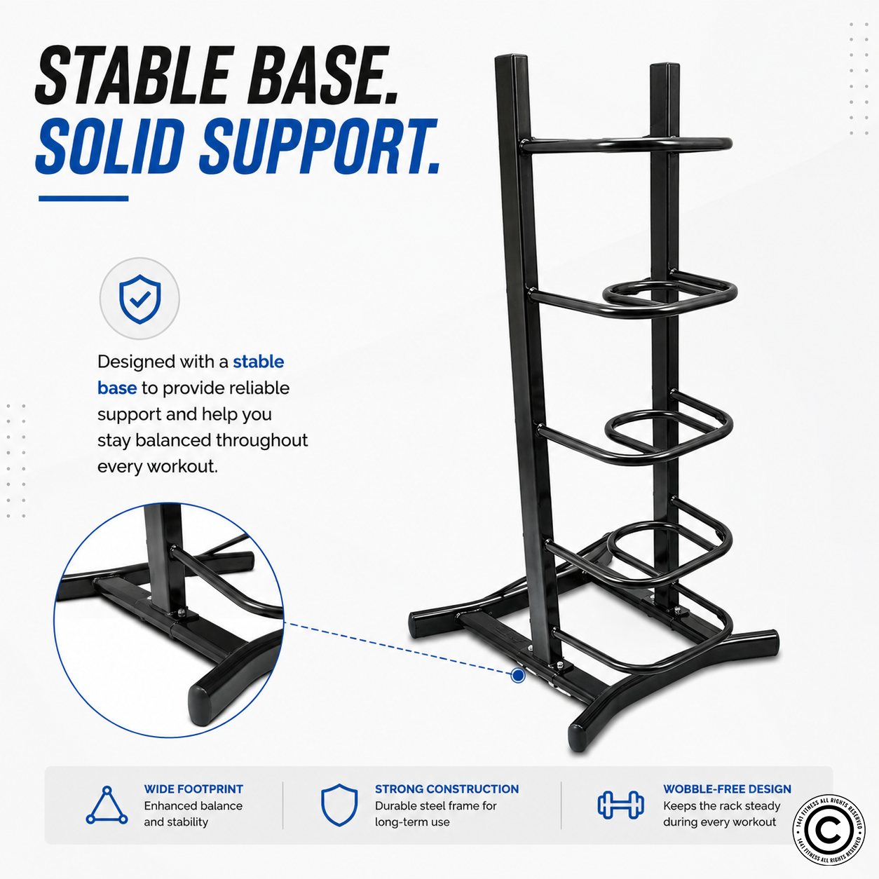 1441 Fitness 5 Pc Sand Bag Rack
