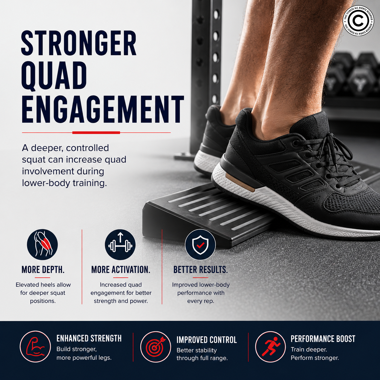 1441 Fitness Squat Wedge Block