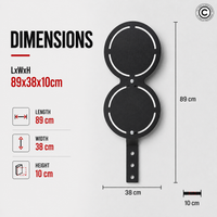 Thumbnail for 1441 Fitness Dual Wall Ball Target
