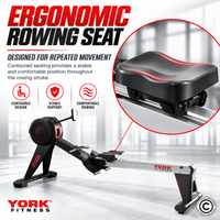 Thumbnail for York Fitness Magnetic Rowing Machine with LCD Display K7195SW
