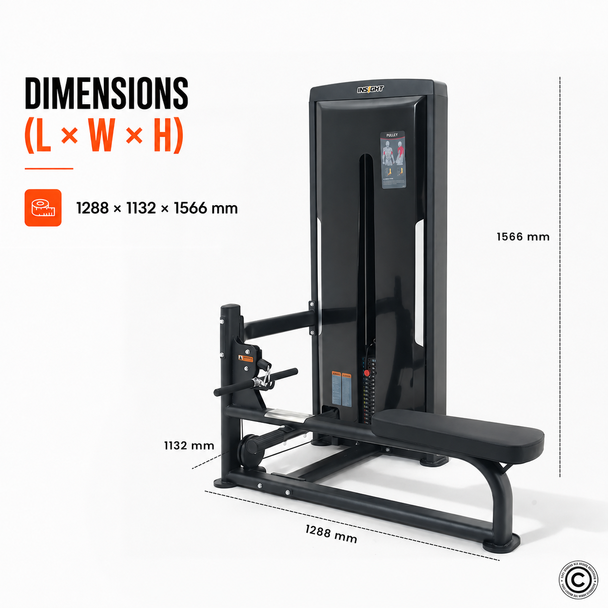 Insight Fitness SA Series Low Row - SA012