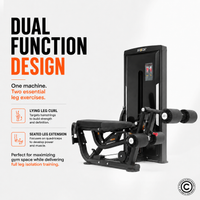 Thumbnail for Insight Fitness Prone Leg Curl & Leg Extension - SA031