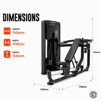 Thumbnail for Insight Fitness Chest & Shoulder Press - SA029