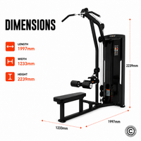 Thumbnail for Insight Fitness Lat Pull Down and Mid Row - SA026