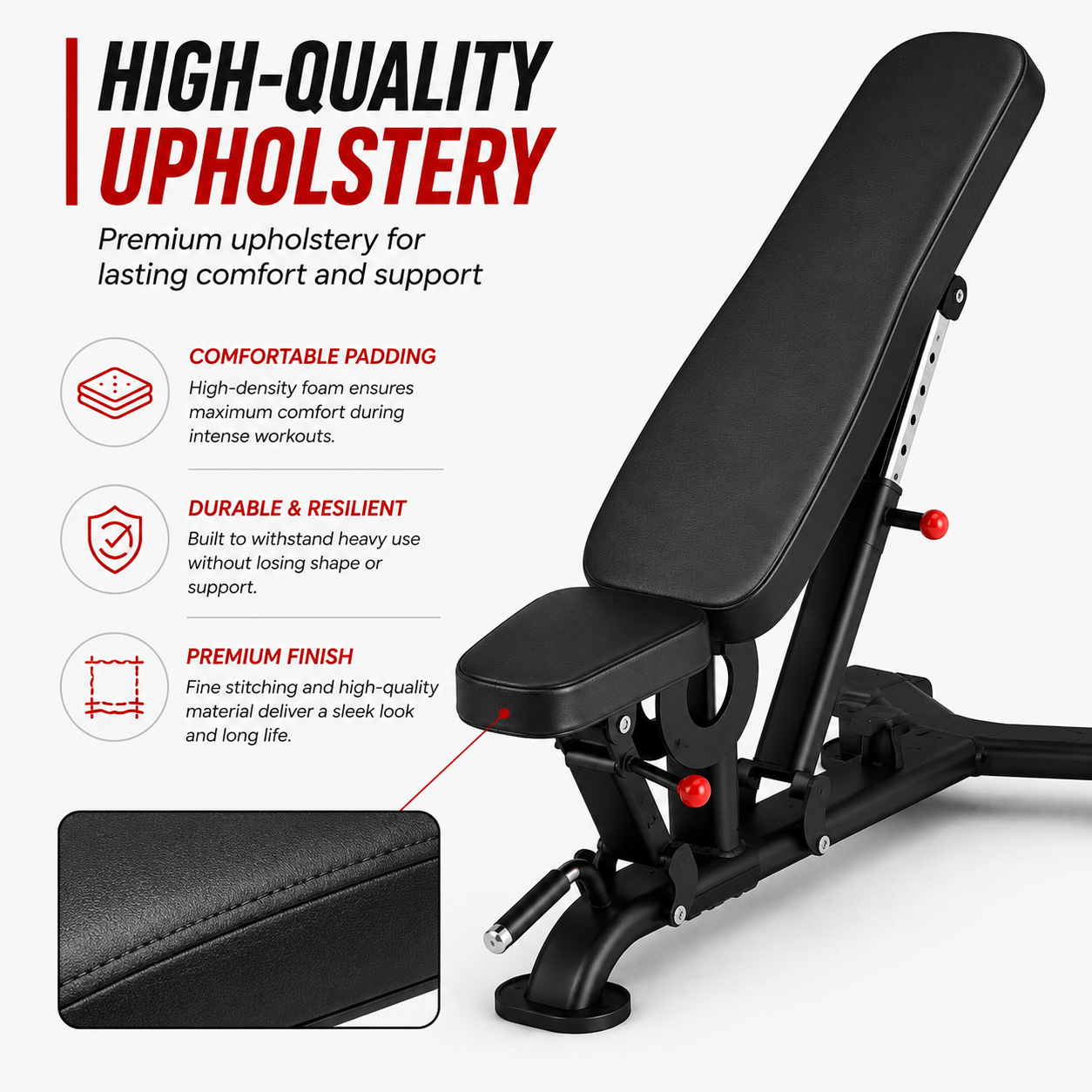 Insight Fitness Adjustable Bench - DR016