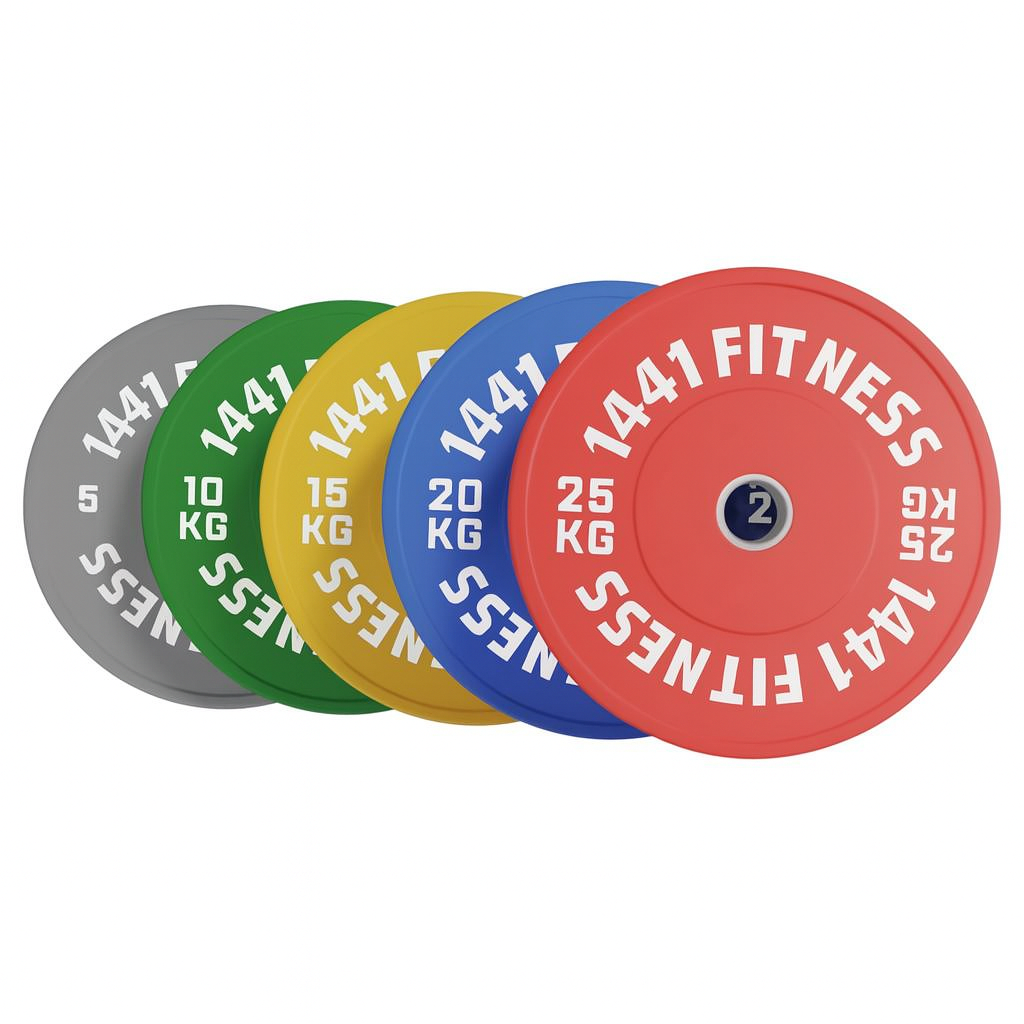 Premium Color Bumper Plate - 5 KG to 25 KG